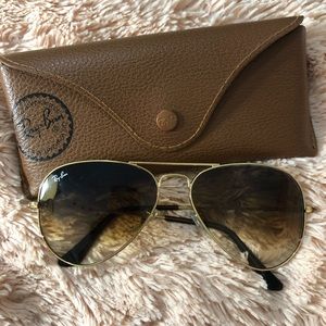 Ray Ban Aviator sunglasses